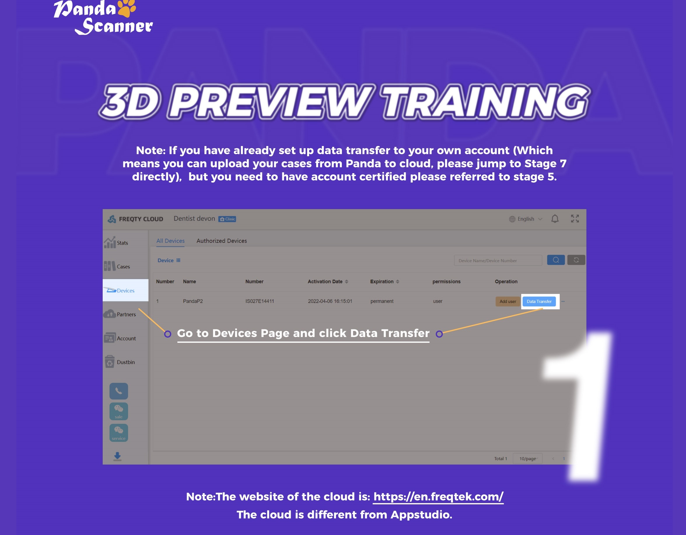 Freqty Cloud dia manampy 3D Preview Function